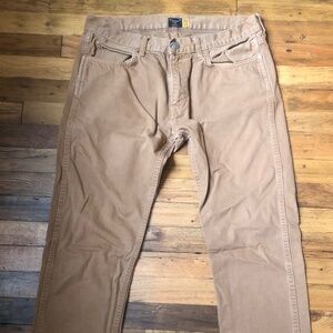 Camel color J Crew 33 x 32 Jeans